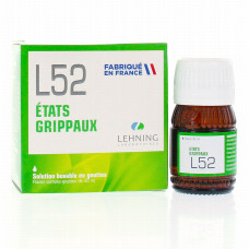 Siro thảo dược trị cảm cúm L52 Etats Grippaux Lehning 30ml
